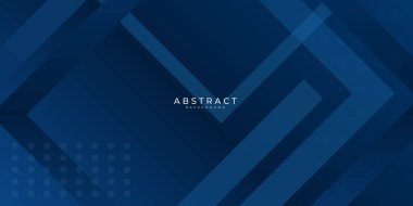 Üst üste binen ışık dikdörtgenli modern mavi soyut sunum arkaplanı. Sunum, afiş, kapak, ağ, kart, poster, duvar kağıdı, doku, slayt için vektör illüstrasyon teknolojisi tasarımı