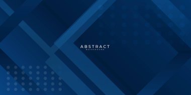 Üst üste binen ışık dikdörtgenli modern mavi soyut sunum arkaplanı. Sunum, afiş, kapak, ağ, kart, poster, duvar kağıdı, doku, slayt için vektör illüstrasyon teknolojisi tasarımı