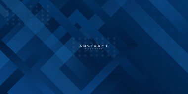 Üst üste binen ışık dikdörtgenli modern mavi soyut sunum arkaplanı. Sunum, afiş, kapak, ağ, kart, poster, duvar kağıdı, doku, slayt için vektör illüstrasyon teknolojisi tasarımı