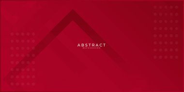 Koyu kırmızı soyut teknoloji arka planı. Vektör kurumsal tasarımı