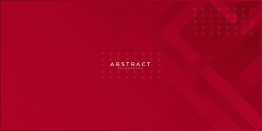 Koyu kırmızı soyut teknoloji arka planı. Vektör kurumsal tasarımı
