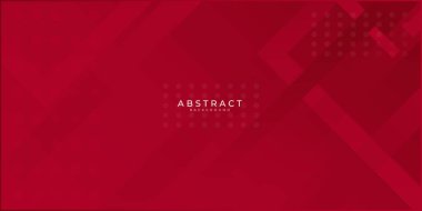 Koyu kırmızı soyut teknoloji arka planı. Vektör kurumsal tasarımı