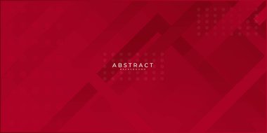 Koyu kırmızı soyut teknoloji arka planı. Vektör kurumsal tasarımı