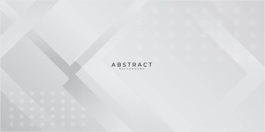 Sunum tasarımı için beyaz gümüş teknolojisi soyut arka plan. İş dünyası, şirket, kurum, parti, şenlik, seminer ve görüşmeler için uygun