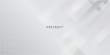 Sunum tasarımı için beyaz gümüş teknolojisi soyut arka plan. İş dünyası, şirket, kurum, parti, şenlik, seminer ve görüşmeler için uygun