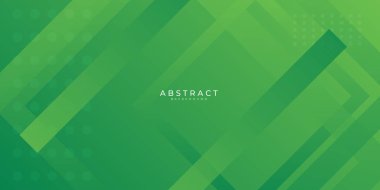 Modern yeşil ağ başlığı soyut arkaplan. Vektör illüstrasyon teknolojisi iş tasarımı