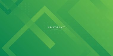 Modern yeşil ağ başlığı soyut arkaplan. Vektör illüstrasyon teknolojisi iş tasarımı