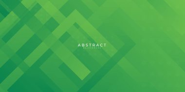 Modern yeşil ağ başlığı soyut arkaplan. Vektör illüstrasyon teknolojisi iş tasarımı