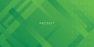 Modern yeşil ağ başlığı soyut arkaplan. Vektör illüstrasyon teknolojisi iş tasarımı