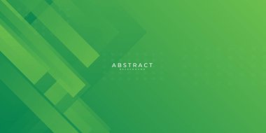 Modern yeşil ağ başlığı soyut arkaplan. Vektör illüstrasyon teknolojisi iş tasarımı