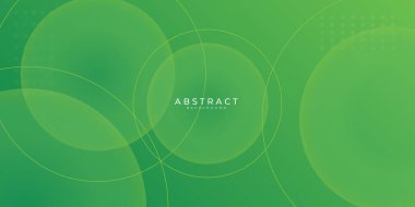Modern yeşil ağ başlığı soyut arkaplan. Vektör illüstrasyon teknolojisi iş tasarımı