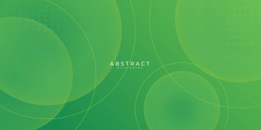 Modern yeşil ağ başlığı soyut arkaplan. Vektör illüstrasyon teknolojisi iş tasarımı