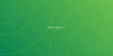 Modern yeşil ağ başlığı soyut arkaplan. Vektör illüstrasyon teknolojisi iş tasarımı