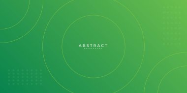 Modern yeşil ağ başlığı soyut arkaplan. Vektör illüstrasyon teknolojisi iş tasarımı