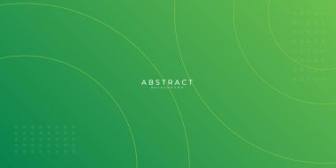 Modern yeşil ağ başlığı soyut arkaplan. Vektör illüstrasyon teknolojisi iş tasarımı