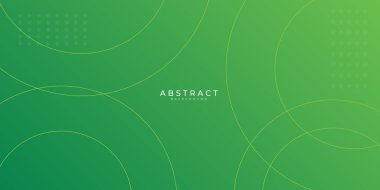 Modern yeşil ağ başlığı soyut arkaplan. Vektör illüstrasyon teknolojisi iş tasarımı