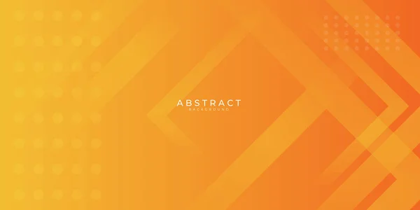 Fondo Forma Geométrica Degradado Naranja Abstracto Con Formas Geométricas Dinámicas — Vector de stock