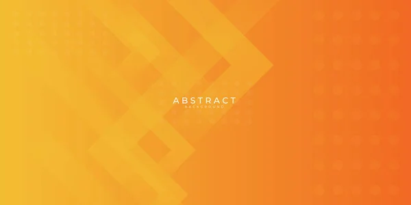 Abstract Oranje Gradiënt Geometrische Vorm Achtergrond Met Dynamische Geometrische Vormen — Stockvector