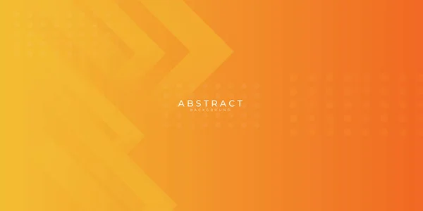 Fondo Forma Geométrica Degradado Naranja Abstracto Con Formas Geométricas Dinámicas — Vector de stock