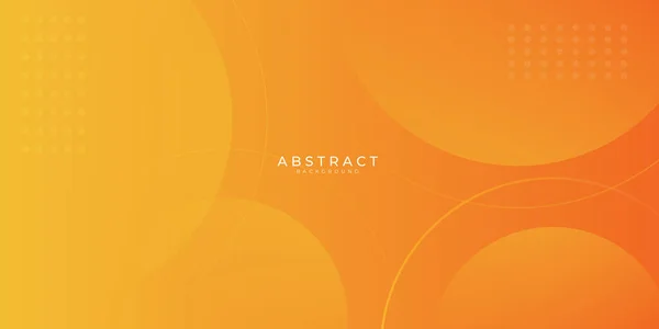 Абстрактный Оранжевый Фон Геометрической Формы Динамической Геометрией Современная Корпоративная Технологическая — стоковый вектор