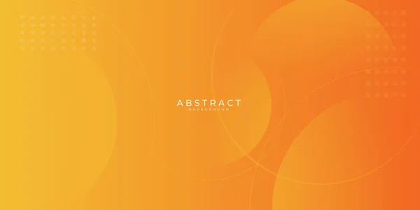 Абстрактный Оранжевый Фон Геометрической Формы Динамической Геометрией Современная Корпоративная Технологическая — стоковый вектор