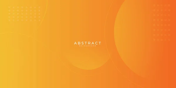 Abstract Oranje Gradiënt Geometrische Vorm Achtergrond Met Dynamische Geometrische Vormen — Stockvector