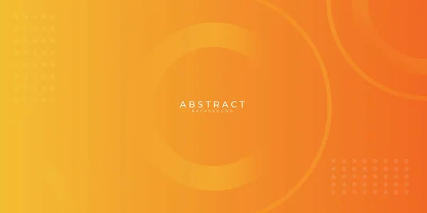 Abstract Oranje Gradiënt Geometrische Vorm Achtergrond Met Dynamische Geometrische Vormen — Stockvector