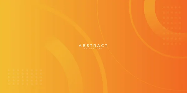 Abstrakte Orange Gradient Geometrische Form Hintergrund Mit Dynamischen Geometrischen Formen — Stockvektor