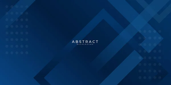 Fondo Presentación Abstracta Azul Moderno Con Rectángulo Luz Superpuesto Diseño — Vector de stock