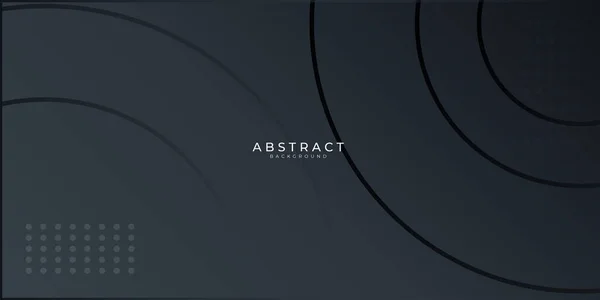 現代の黒抽象的なプレゼンテーションの背景 プレゼンテーション バナー カバー ウェブ カード ポスター テクスチャ スライド 雑誌のためのベクトルイラスト技術デザイン — ストックベクタ