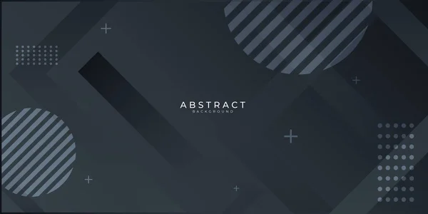 Fondo Moderno Presentación Abstracta Negra Diseño Tecnológico Ilustración Vectorial Para — Vector de stock