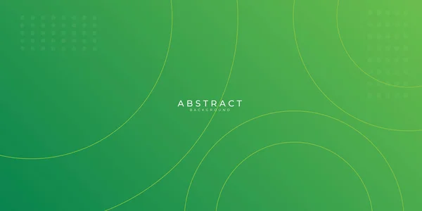 Modern Grön Web Header Abstrakt Bakgrund Vektor Illustration Tech Affärsdesign — Stock vektor
