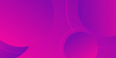 En az renkli, dinamik şekilli, mor teknoloji. Modern soyut vektör iş arkaplanı