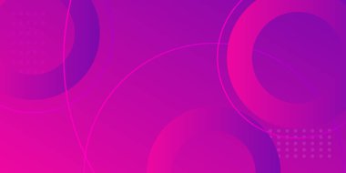 En az renkli, dinamik şekilli, mor teknoloji. Modern soyut vektör iş arkaplanı