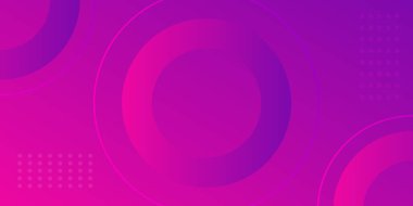 En az renkli, dinamik şekilli, mor teknoloji. Modern soyut vektör iş arkaplanı