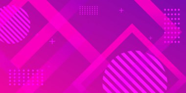 En az renkli, dinamik şekilli, mor teknoloji. Modern soyut vektör iş arkaplanı