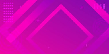 En az renkli, dinamik şekilli, mor teknoloji. Modern soyut vektör iş arkaplanı