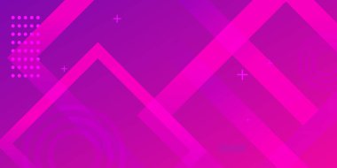 En az renkli, dinamik şekilli, mor teknoloji. Modern soyut vektör iş arkaplanı