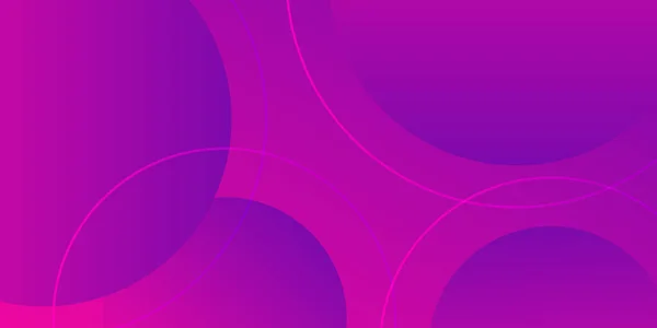 Minimal Fond Technologique Violet Coloré Avec Une Forme Dynamique Antécédents — Image vectorielle