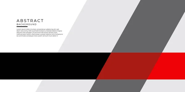 Rot Schwarzer Business Hintergrund Für Präsentationsdesign Hochkontrastreiche Rote Und Schwarze — Stockvektor