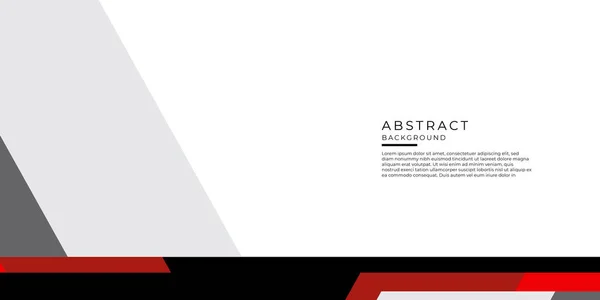 Fondo Negro Negocios Rojo Para Diseño Presentaciones Formas Geométricas Abstractas — Archivo Imágenes Vectoriales