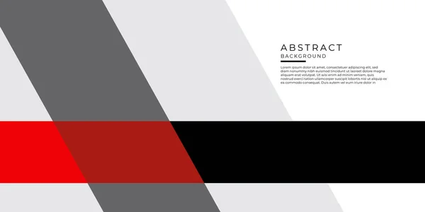 Fondo Negro Negocios Rojo Para Diseño Presentaciones Formas Geométricas Abstractas — Vector de stock