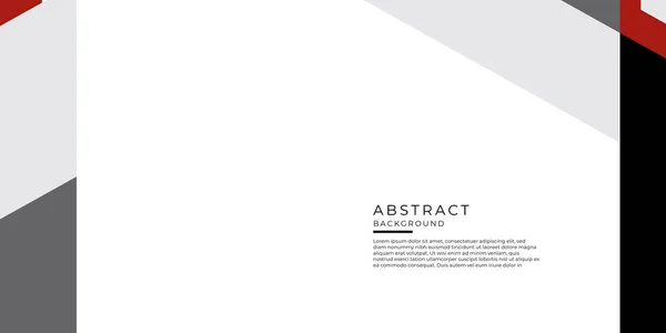 Rouge Fond Entreprise Noir Pour Conception Présentation Formes Géométriques Abstraites — Image vectorielle