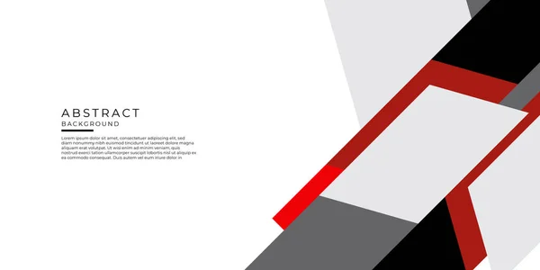 Piros Fekete Üzleti Háttér Prezentáció Design Magas Kontrasztú Vörös Fekete — Stock Vector