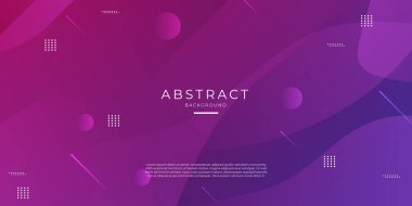 Mor ve pembe eğimli geometrik şekil arkaplanı