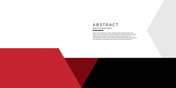 Rood Zwarte Zakelijke Achtergrond Voor Presentatie Ontwerp Hoge Contrast Rode — Stockvector