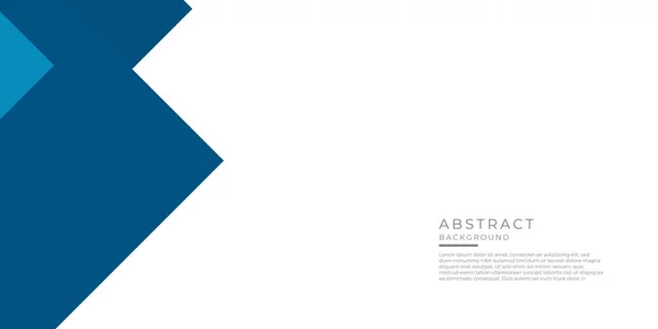 Forme Carrée Abstraite Triangle Bleu Avec Concept Futuriste — Image vectorielle