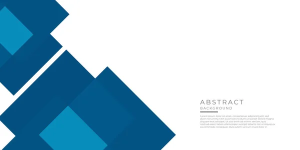 Abstract Blauwe Driehoek Vierkante Vorm Met Futuristische Concept Achtergrond — Stockvector