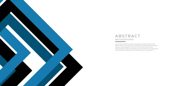 Forme Carrée Abstraite Triangle Bleu Avec Concept Futuriste — Image vectorielle
