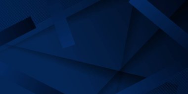 Soyut geometrik şekil mavi altın arkaplan ışık ve gölge 3d katmanlı sunum tasarımı için